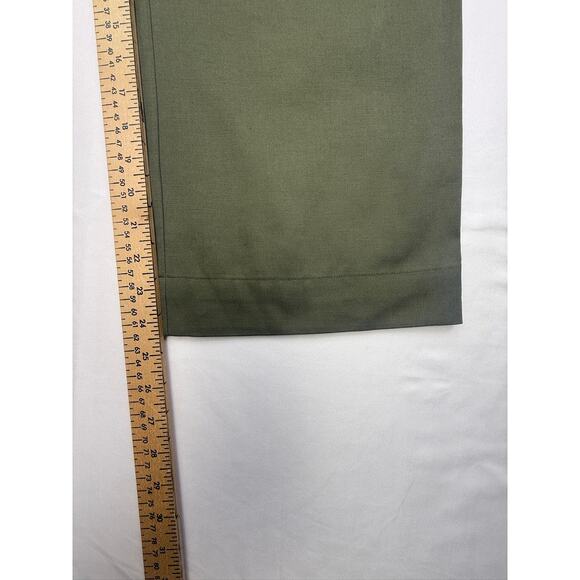 Everlane Olive Wide-Leg Crop Pants Women’s Size 2S Tencel Organic Cotton - Picture 7 of 16